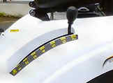 Alpina AT3 72 HCB lawn mowerheight adjuster view