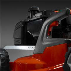 Husqvarna LC247 height control with single lever