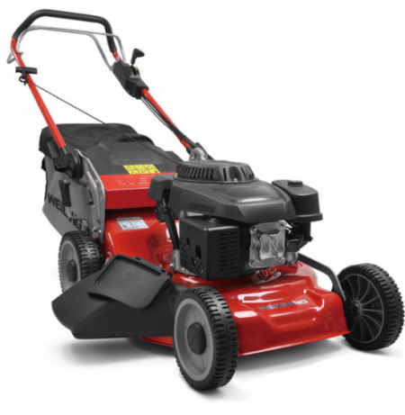 Weibang 506SC petrol lawn mower side view